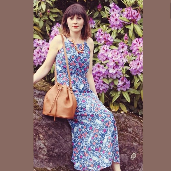 🚫SOLD🚫 Old Navy Novelty Bird Print Maxi Dress - Picture 3 of 8